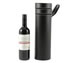 Red Wine in Faux Leather Case