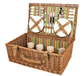 Empty  4 Person Fitted Picnic Basket