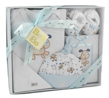  4 Piece Gift Set in Blue 