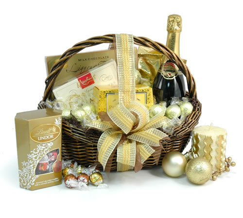 Champagne, Chocs and Scented Candle