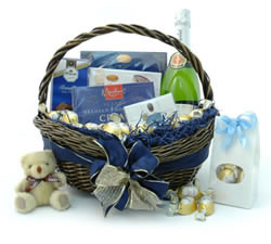 Cava & Chocs Gift Basket 