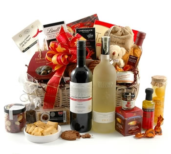 Golden Gourmet Food & Wine Hamper