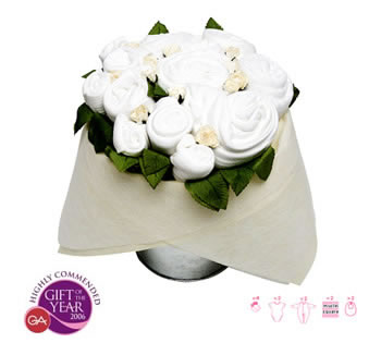 Flower Pail Classic White