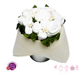 Flower Pail - Classic White