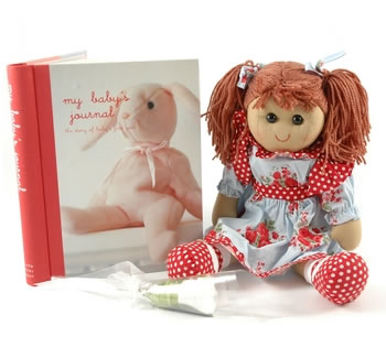 Rag Doll & Keepsake Book