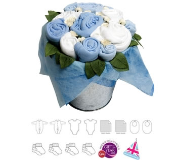  Flower Pail Blue 