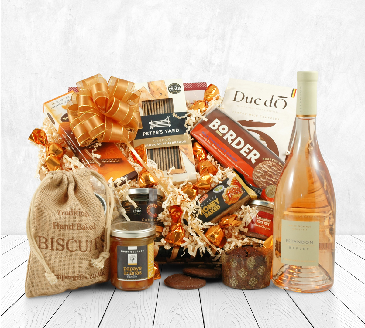 The Amber White Wine Hamper