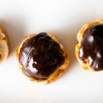 Profiteroles are surprisingly easy to bake. Pic by Danielle Tsi.
