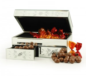 Jewellery Box and Chocs hamper from HampergiftsUK