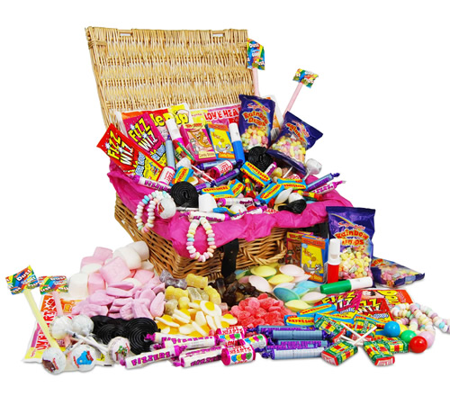 Classic Retro Sweets Hamper from Hampergifts.co.uk
