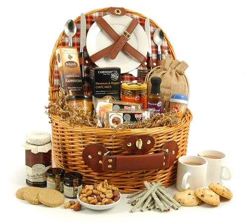 fall picnic hamper for two