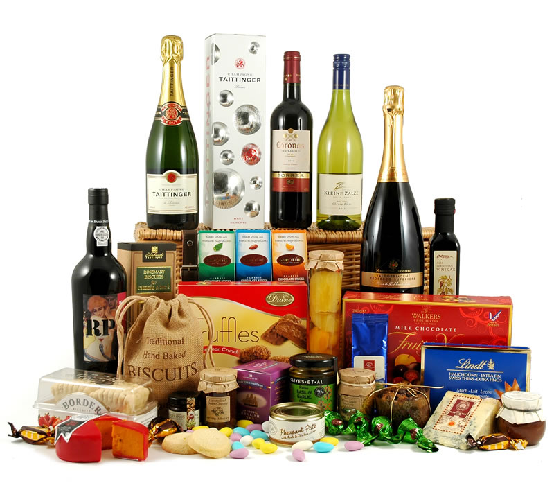 Top Christmas Hampers For 2022 with a lot of alcohol