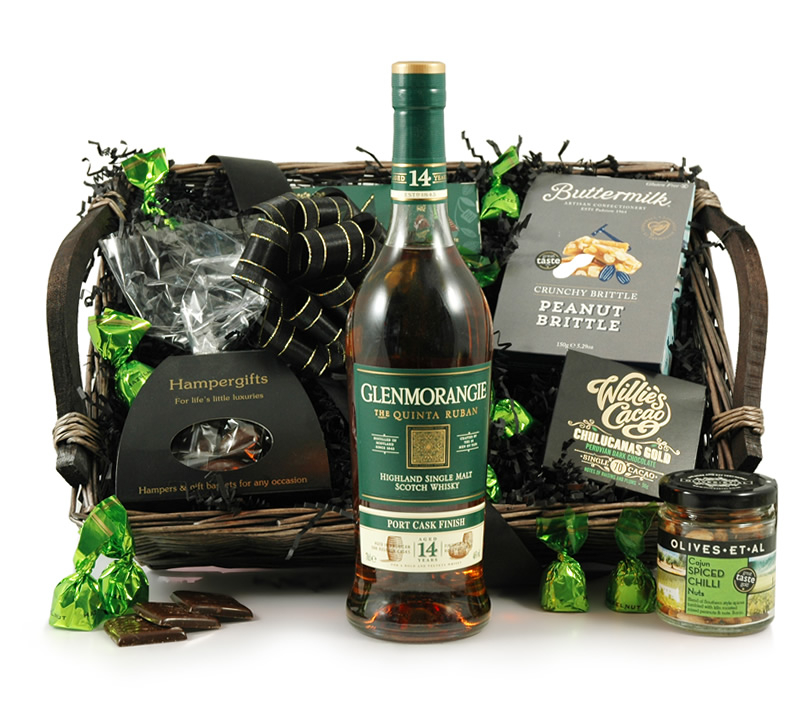 Top Christmas Hampers For 2022 with whisky