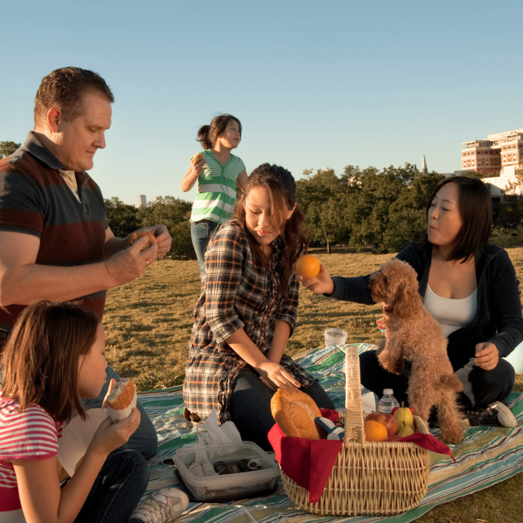 Great UK minibreak ideas for families like picnics