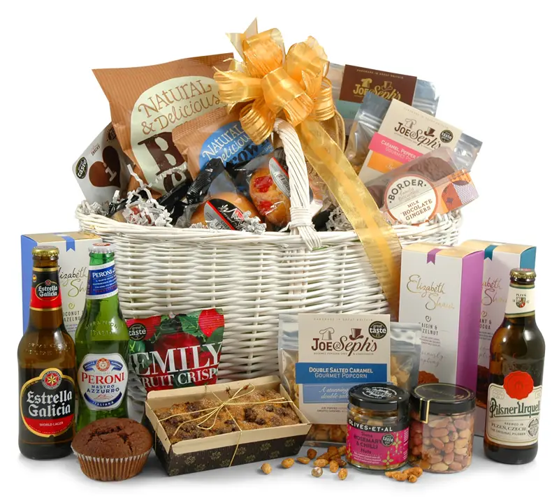 Cookies, Crisps, Beer & Snacks Bumper Basket 