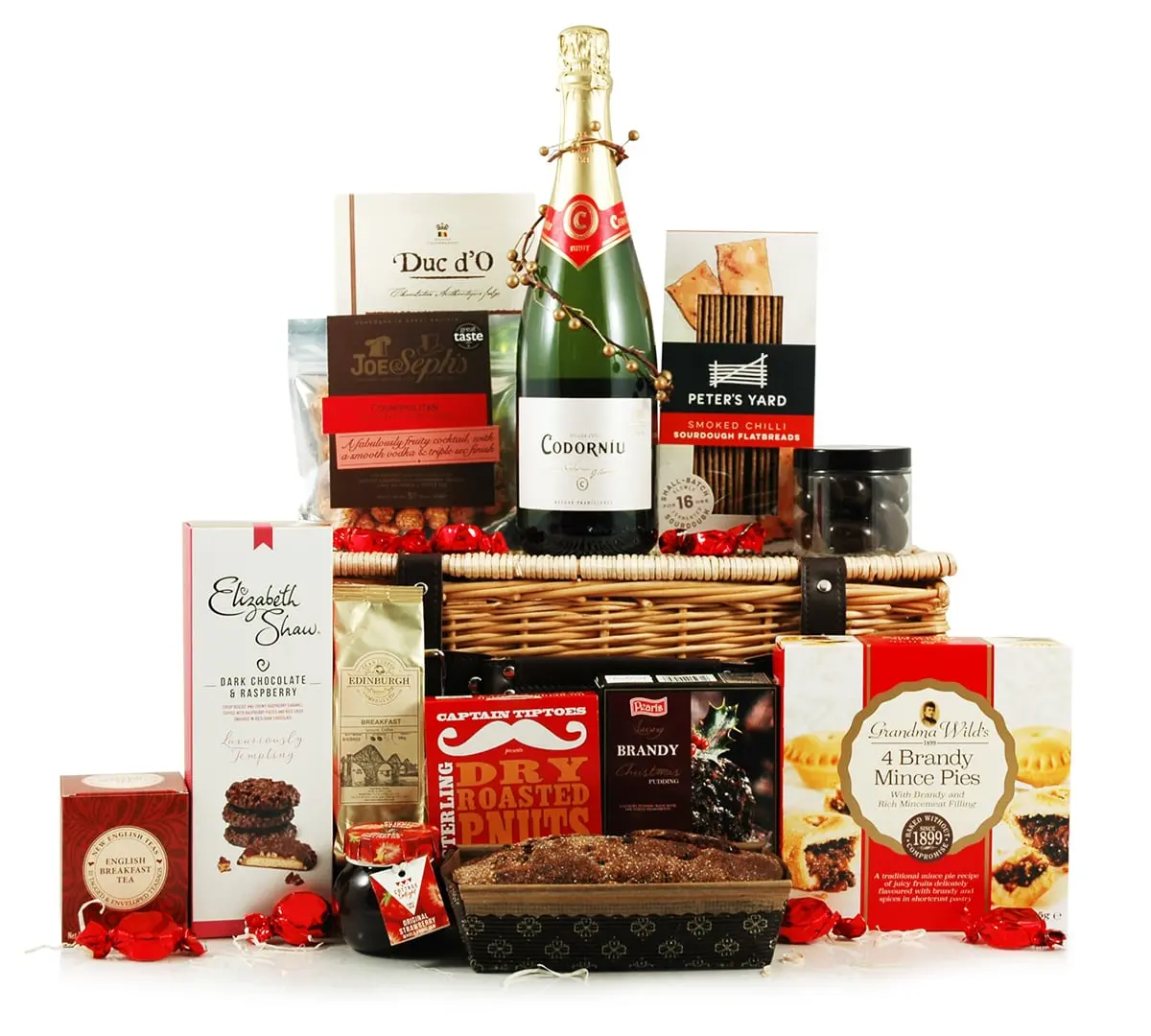 Christmas Cheer | Cava & Festive Food Hamper