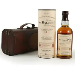 Balvenie 14 Caribbean Cask Scotch in Wooden Box