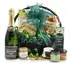 Champagne & Gourmet Food Basket with Lanson 