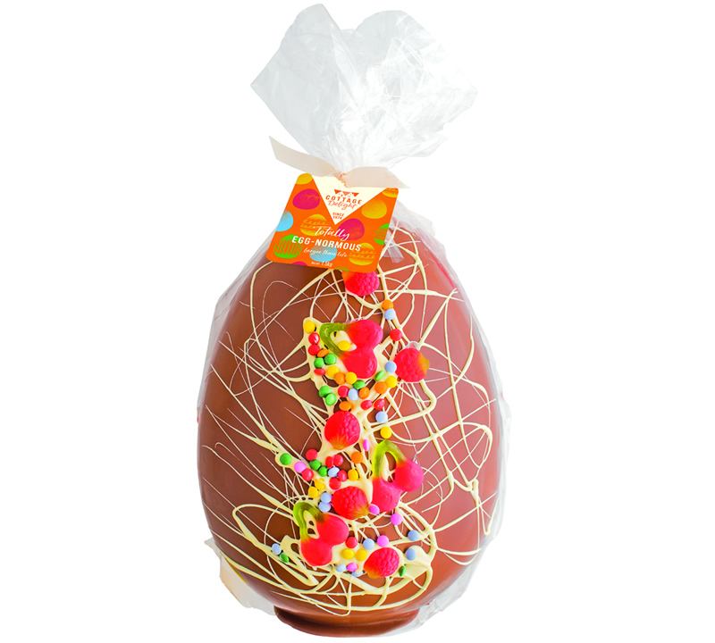 Giant Chocolate Easter Egg - 35cm (1.5kg)