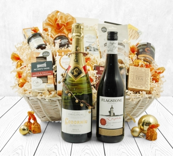 Christmas Food Hampers | Festive Food Gifts | Hampergifts - White Christmas - Award-Winning Food & Wine Hamper