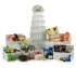 Silver Xmas Tower | Award Winning Cheese & Treats