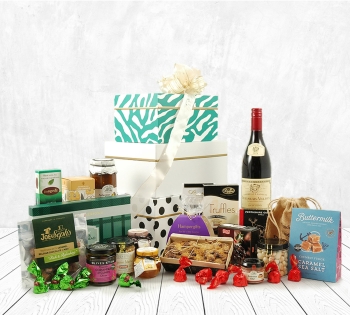 Christmas Food Hampers | Festive Food Gifts | Hampergifts - Deluxe Christmas Tower - Award-Winning Wine & Food 