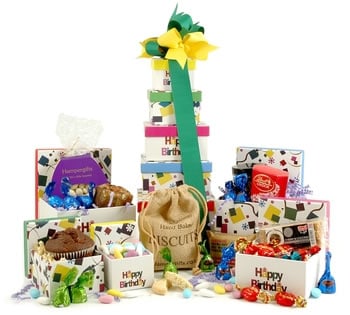 Happy Birthday Gift Tower