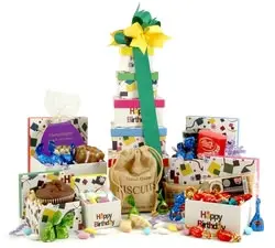 Happy Birthday Hamper Tower