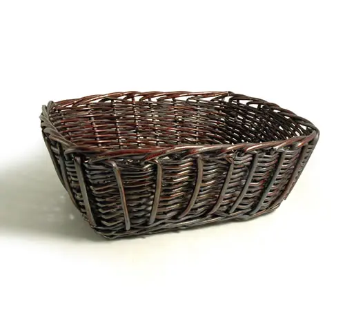 18 inch - Dark Wicker Basket